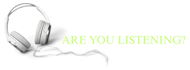 God is speaking, are you listening?